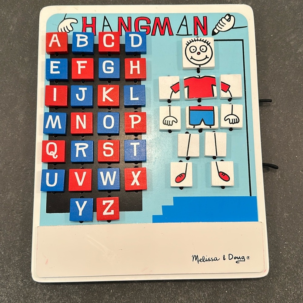 Melissa & Doug Flip To Win Hangman Game for Ages 6+